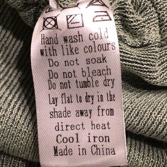 Lioness Military Minds Light Green Ruched Tie Side Ling Sleeve Stretch Dress NEW - Picture 14 of 16